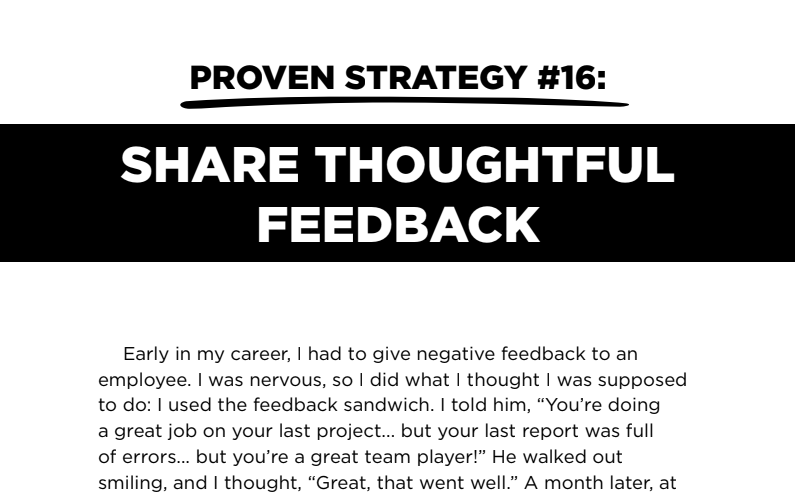 How to Give Constructive Feedback Without Making It Awkward